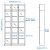 Вітрина BILLY/OXBERG - 3 IKEA Вітрина BILLY/OXBERG (ИКЕА БИЛЛИ/ОКСБЕРГ) 59217724 фото - 3