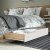 IKEA Кровать MANDAL 140x200 см Белый (ИКЕА МАНДАЛА) 09094947 фото - 18
