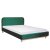 Ліжко Homla KARALIUS Welur 160x200 см Зелений - 2 Ліжко Homla KARALIUS Welur 160x200 см Зелений 207727 фото - 2
