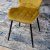Обеденный стул Mebel Elit LUCKY Welur Горчичный ME.LUCKY/CU/V/K фото - 11