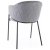 Обеденный стул Signal BONO 2 Velvet Серый BONOVCSZ фото - 2