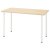 IKEA Письменный стол MITTCIRKEL/ADILS Белый (ИКЕА МИТЦИРКЕЛЬ/АДИЛЬС) 29508668