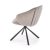 Обеденный стул поворотный Halmar K533 Пепельный V-CH-K/533-KR-POPIELATY фото - 2