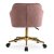 Офисное кресло Mebel Elit KONOR Welur Розовый ME.KONOR/R/ZL/V/FO фото - 5