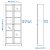 IKEA Вітрина BILLY / OXBERG (ИКЕА БИЛЛИ / OXBERG) 69017828 фото - 2