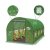 Парник теплиця Garden Line NEW 4x2,5x2 м Зелений TUN3069