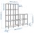 Стелаж VITTSJO Чорний - 3 IKEA Стелаж VITTSJO Чорний (ИКЕА ВИТШО) 79294542 фото - 3