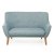 Диван Signal Nordic 2 | Мятный (Cablo 10) NORDIC2CABLO10-P фото - 2