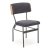 Обеденный стул Halmar Smart-KR Welur Черный V-PL-SMART-KR фото - 3