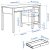 IKEA Письменный стол HEMNES Белый (ИКЕА ХЕМНЭС) 20340292 фото - 10