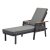 Шезлонг Garden Line ALM8116 Серый ALM8116