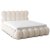 Кровать Mebel Elit ANKARA Boucle 160x200 см Кремововый ME.ANKARA/160/KR/TB/LOZZPOJ фото - 3