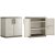 Садовый шкаф Keter/Kis ARMADIO BASSO XL EXCELL Бежевый 241053-1 фото - 2