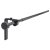 IKEA Карниз RACKA 120-210 см Чорний (ИКЕА РАКА) 99929241