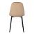 Обідній стілець Mebel Elit ARIS Welur Бежевий ME.ARIS/BZ/V/K фото - 4