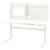 IKEA Стільниця з полицею BERGLARKA 120х70 см Білий (ИКЕА БЕРГЛАРК) 10579967 фото - 3
