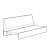 IKEA Каркас 2-местной секции VIMLE (ИКЕА ВИМЛЕ) 40488763