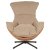 Крісло м'яке поворотне Kontrast JASPER 3D Бежевий 5.01.84281 фото - 4