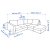 IKEA Диван кутовий VIMLE (ИКЕА ВИМЛЕ) 89306728 фото - 9