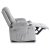 Кресло мягкое раскладное массажное с реклайнером Mebel Elit BOX 2 Серый ME.BOX2/P/T/FW фото - 4
