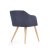 Обеденный стул Halmar K288 Синий - 6 Обеденный стул Halmar K288 Синий V-CH-K/288-KR-GRANATOWY фото - 6