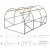 Парник теплица Garden Line 3x2x2 м Зеленый TUN3910 фото - 10