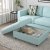 IKEA Подставка для ног VIMLE Голубой (ИКЕА ВИМЛЕ) 49392596 фото - 5