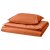 IKEA Комплект постельного белья ANGSLILJA 150х200 см Коричневый (ИКЕА АНГЛИЙСКИЙ) 10585143