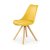 Обеденный стул Halmar K201 Желтый V-CH-K/201-KR-ŻÓŁTE