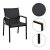 Садовий стілець Kontrast FUERTE Чорний 5.03.212306 фото - 2