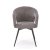 Обідній стілець поворотний Halmar K550 Попелястий V-CH-K/550-KR-POPIELATY фото - 4
