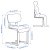 IKEA LISABO / LYCKAN (ИКЕА ЛИСАБО/ЛИКАН) 99590264 фото - 2