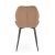 Обеденный стул Halmar K-453 Бежевый - 5 Обеденный стул Halmar K-453 Бежевый V-CH-K/453-KR-BEŻOWY фото - 5