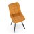 Обеденный стул Halmar K549 Горчичный - 7 Обеденный стул Halmar K549 Горчичный V-CH-K/549-KR-MUSZTARDOWY фото - 7