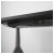 IKEA Письменный стол для работы сидя/стоя IDASEN Черный (ИКЕА ИДАСЕН) 49280990 фото - 12
