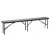 Складная туристическая скамья Garden Line ZUM0971 Антрацит - 3 Складная туристическая скамья Garden Line ZUM0971 Антрацит ZUM0971 фото - 3