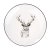 Десертна тарілка Homla REINDEER 19 см Принт 218916