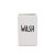 Стакан для зубных щеток Homla SOAP 6,5х6,5x17,5 см | Белый 210450
