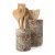 Контейнер для кухонного начиння Homla MANGO CARVE 10x14 см | Дерево 206457 фото - 4