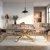 Розкладний обідній стіл Mebel Elit HAMPTON Кашемір ME.HAMPTON/KASZ/ZL/S160-240 фото - 10