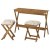 IKEA Комплект складной садовой мебели NAMMARO Дерево (ИКЕА НАММАРО) 89582655