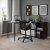 IKEA Стеллаж с столом KALLAX/LINNMON Коричневый (ИКЕА КАЛЛАКС/ЛИННМОН) 49481700 фото - 3