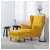 IKEA Крісло м'яке STRANDMON Жовтий (ИКЕА СТРАНДМОН) 90361894 фото - 7