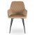 Обідній стілець Mebel Elit BRESSO Welur Бежевий ME.BRESSO/BZ/CZ/V/K фото - 2