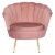 Крісло м'яке з підставкою Mebel Elit GRAND Welur Рожевий ME.GRAND/R/V/FW фото - 3