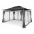 Садова альтанка з москітною сіткою Garden Line 4x3 м Темно-сірий TUN0389 фото - 6