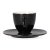 Чашка с блюдцем Homla ELLIE 90 мл | Черный 159549 фото - 4