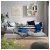 IKEA Раскладная кушетка с 2 матрасами VIHALS 80x200 см Белый (ИКЕА ВИХАЛС) 89580637 фото - 16