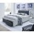 Кровать Halmar Cassandra S | 140х200 / Белый / черный V-CH-CASSANDRA_S_140-LOZ