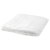 IKEA Ковдра літня SILVERTOPP 200x200 см Білий (ИКЕА SILVERTOPP) 70424227